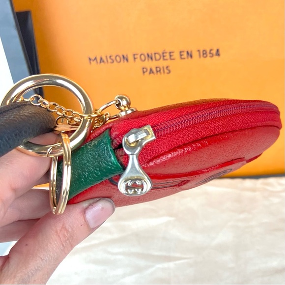 Gucci GG coin card keychain wristlet bracelet - Picture 7 of 15